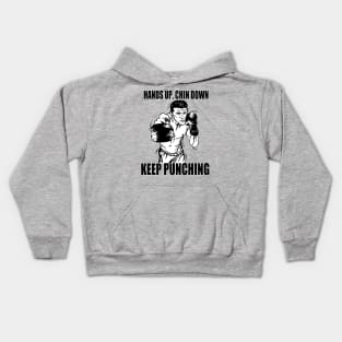 Keep Punching (Boxing) Kids Hoodie